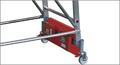 Stabilo® PodestLeiter Vario kompakt, einseitig begehbar - Aufstellbreite 1.44 m - Arbeitshöhe 4.10 m - 1 x 9 Stufen – Bild 2