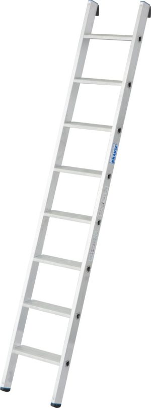 Stabilo® Professional Stufen-AnlegeLeiter, einteilig - Alu - Arbeitshöhe 3.15 m - 1 x 8 Stufen