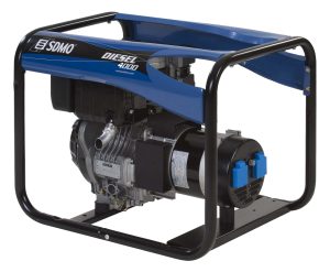 SDMO Diesel 4000 C5 Synchron-Stromerzeuger