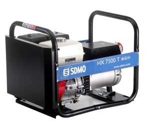 SDMO HX 7500 T Synchron-Stromerzeuger 230V & 400V Anschlüsse