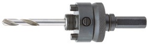 A3-SS Aufnahmehalter 6-kant Schaft 11.11 mm für Lochsägen Ø32-210 mm