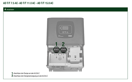 DAB ADAC T/T 7.5 Inverter 3 x 400 V / 50-60 Hz Spannung – Bild 2