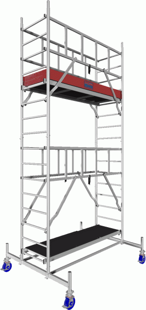 Monto® ProTec® Alu-Fahrgerüst – Arbeitshöhe bis 5.30 m