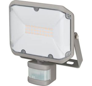 LED-Strahler AL 2050 PIR, IP44 - 20 W / 2080 lm / 3000 K warmweisse Lichtfarbe / 230 V - Bewegungsmelder