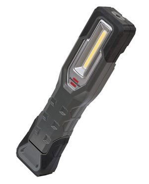 LED-Akku-Handleuchte HL 1000 A, IP54 - Li-Ion Akku 3.7 V/4.4 Ah / 1000 + 200 lm / 6500 K - inkl. USB-Ladekabel