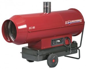 Acrotherm EC 85 Ölheizgerät mit Kamin - 85 kW