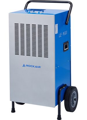 Bautrockner Rockair Drypro BT-160, Stahl - Luftumwälzung 1100 m³/h - Raumtrocknung 1800 m³ - Tankinhalt 5 l - Leistung 2080 W - 230 V