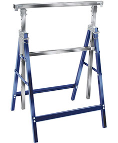Stahl-Teleskop-Arbeitsbock MB 160 H - Höhe max. 130 cm / zusammenklappbar