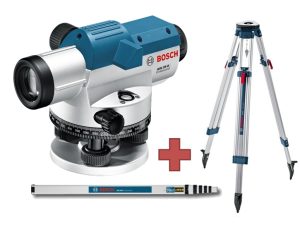 Bosch GOL 20 G Set Optisches Nivelliergerät mit BT 160 und GR 500 im Koffer