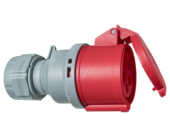 CEE-Kupplung 5-polig, IP44 / 400 V/32 A - VE = 4 Stück