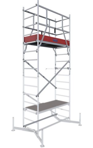 Monto® ClimTec® Alu-Arbeitsgerüst 1. Aufstockung – Arbeitshöhe bis 5.00 m