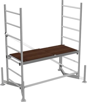 Monto® ClimTec® Alu-Arbeitsgrundgerüst – Arbeitshöhe bis 3.00 m