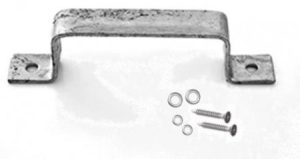 Deckelgriff Montagesatz Stahl rostfrei für 600/800 Liter VERWO-Stahlcontainer bis Baujahr 2016