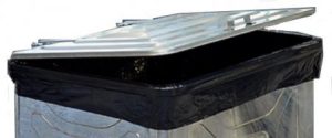 Einlagesäcke aus Plastik für 600 bis 800 Liter Stahl-/Kunststoffcontainer