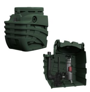 DAB Fekabox 200 für einphasige Pumpen mit Schwimmer - 200 l - Fh bis 15 m