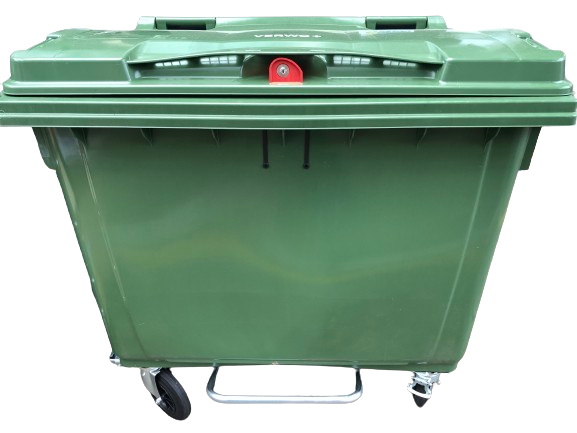 Fusspedal für 770 Liter Kunststoffcontainer - montiert – Bild 4