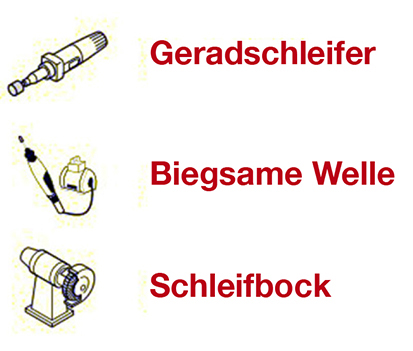 Vliesmoprad NFW 600 - Ø x Breite x Bohrung 200 x 50 x 68.2 mm / Very fine, Korund - VE = 2 Stück – Bild 2