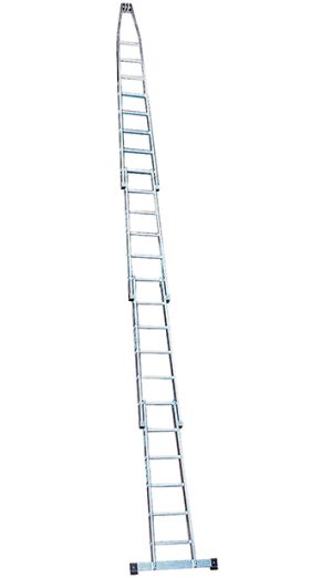 Stabilo® Professional GlasreinigerLeiter dreiteilig - Alu - Arbeitshöhe 6.05 m - 1 x 18 Sprossen
