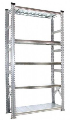 Grundregal Super 1 - HxLxT 1972x1500x500mm mit 5 Fachböden
