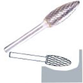 Hartmetallfräser HF 100 H / Ø x H x L = 12.7 x 32 x 77 mm / Schaft-Ø 6 mm / Spezialverzahnung INOX - VE = 1 Stück – Bild 4