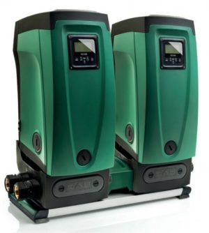 DAB Kit 2 e.sybox + e.sytwin 12800 l/h - Fh 65.0 m - 6.5 bar - 1.55 kW - 230 V - Trinkwasser geeignet