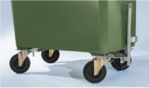 Kupplungs-Vorderanschluss für 660/770 Liter Kunststoffcontainer - lose geliefert