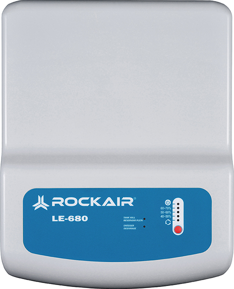 Luftentfeuchter Rockair LE-680 - Luftumwälzung 430 m³/h - Raumtrocknung 600 m³ - Tankinhalt 7 l - Leistung 680 W - 230 V – Bild 2