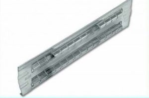 Längsteiler für Regalkästen verzinkt - LxH 395x90 mm - VE= 14 Stück