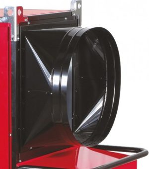 Luftleitblech mit 1 Abgang-Ø 450 mm für Jumbo 85