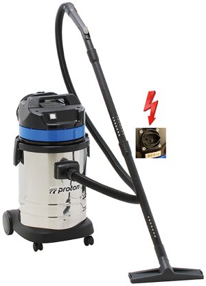 Proton Industriesauger MEC 1/33 NT I TC - Saugvolumen 215 m³/h - Fassungsvermögen 33 l - 1100-1300 W - Synchronsteckdose - 230 V