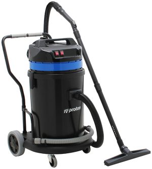 Proton Industriesauger MEC 2/62 NT - Saugvolumen 400 m³/h - Fassungsvermögen 62 l - 2200-2600 W - 2 Motoren - 230 V