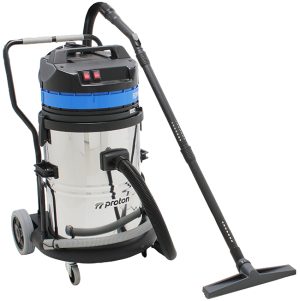Proton Industriesauger MEC 2/62 NT FlowMix - Saugvolumen 400 m³/h - Fassungsvermögen 62 l - 2200-2600 W - 2 Motoren - 230 V