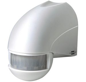 PIR 180 Infrarot-Bewegungsmelder, IP44 - 230 V / 180° Erfassungswinkel / weiss - VE = 2 Stück