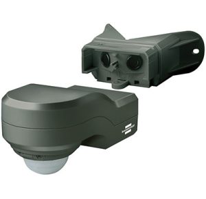PIR 240 Infrarot-Bewegungsmelder, IP44 - 230 V / 240° Erfassungswinkel / anthrazit - VE = 2 Stück