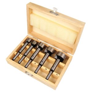 Ratioline Forstnerbohrer-Set 5-tlg. in Holzkassette