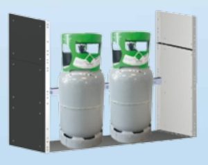 EcoSystem - KMR 1036 / KR 103 C Regal für Kältemittel und Gasflaschen