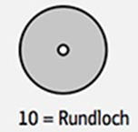 Fiberscheibe CS 561 - Ø 180 x 22 mm / Rundloch, Korund, Korn 100 - VE = 100 Stück – Bild 3