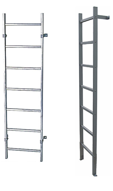 Stabilo® Professional SchachtLeiter, Edelstahl V4A - Länge 1.96 m - Breite 340 mm - 7 Sprossen