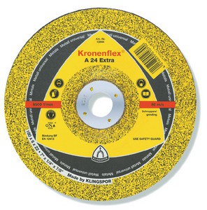 Kronenflex® A 24 Extra Schruppscheiben - Ø 230 x 8 x 22.23 mm - gekröpft - VE = 10 Stück