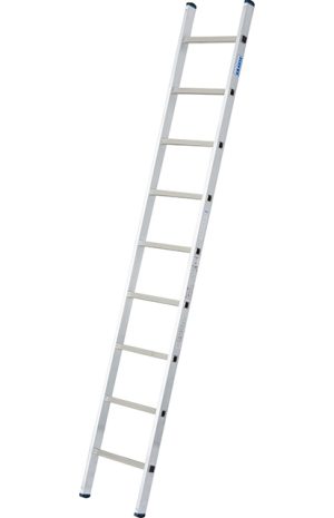 Stabilo® Professional Sprossen-AnlegeLeiter, einteilig - Alu - Arbeitshöhe 3.60 m - 1 x 9 Sprossen