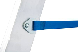 Stabilo® Professional Stufen-DoppelLeiter, fahrbar - Alu - Arbeitshöhe 3.90 m - 2 x 10 Stufen – Bild 5