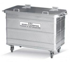 400 Liter Stahlcontainer ARA