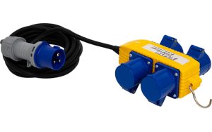 CEE-Verlängerungskabel mit Powerblock, 3-polig, IP44 - 5 m / 3 x 1.5 mm² / 230 V/16 A