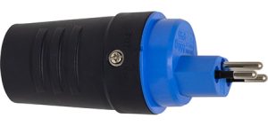Schutzkontakt-Stecker T13, 3-polig, IP55 / 230 V / 10 A - VE = 3 Stück