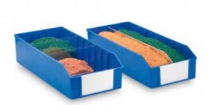 Regalkästen Kunststoff - blau - Typ 94205.2 - LxBxH 500x230x115 mm VE= 14 Stück