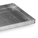 Wannenboden-Grund- und Anbauregal HxLxT 2000x1300/2600x600 mm - verzinkt (Set)