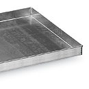 Wannenboden-Anbauregal HxLxT 2000x1000x600 mm - verzinkt – Bild 2