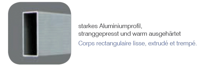 VOGEL 1800 mm Wasserwaage mit Magnet "Niveau Norm" – Bild 2