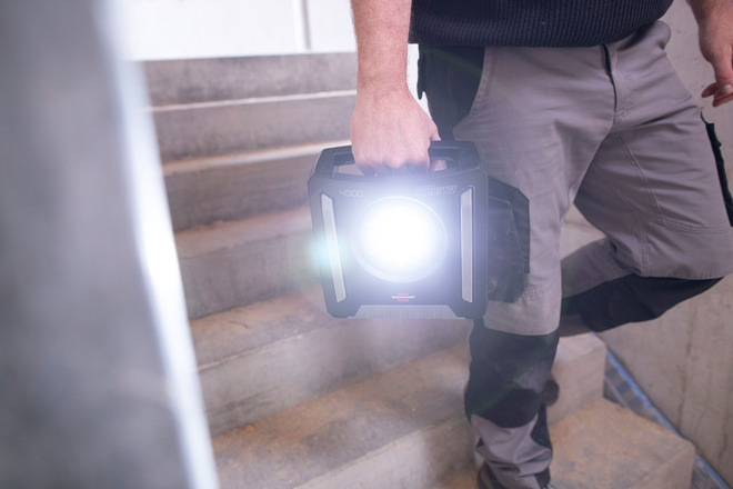 Multi Battery LED Akku Strahler 4000 MA, IP65 - 40 W, 4500 lm, 6500 K, 18 V – Bild 10
