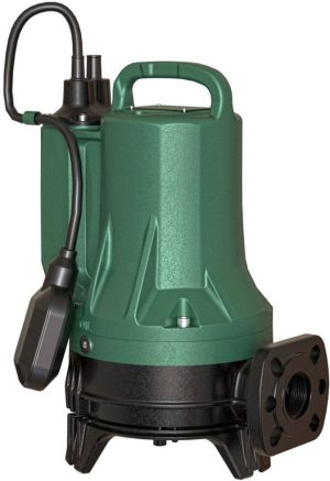 DAB Grinder FX 15.07 MA Fäkalienpumpe mit Schneidwerk & Schwimmerschalter - 14'400 l/h - Fh 16.9 m - 1.69 bar - 1.1 kW - 1 x 230 V